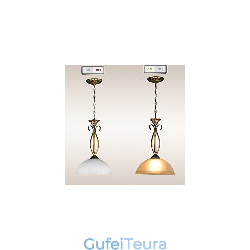 מנורת שולחן כפרית בצפון היא עכשווית ורעיונות מכווצים מנורת זכוכית עם ראש יחיד