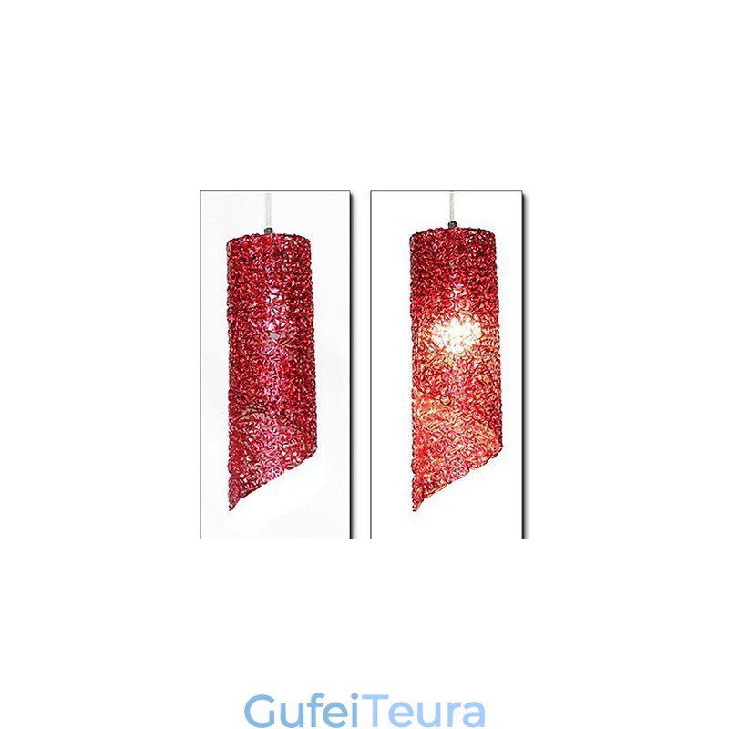 ראש יחיד גלילי עגול ארוך צילינדר אלומיניום מנורות Creative