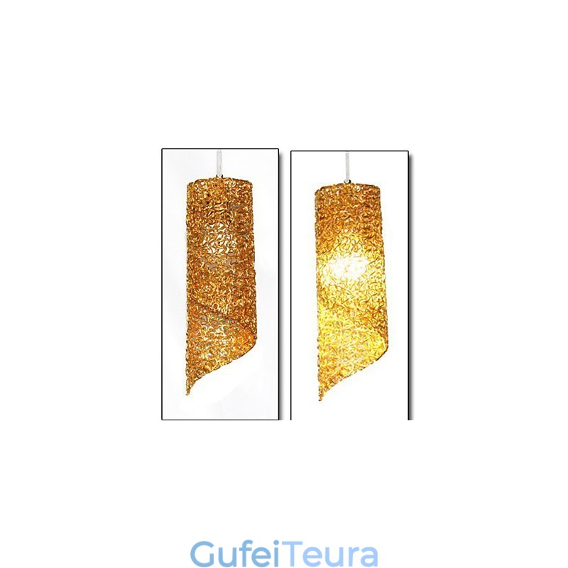 ראש יחיד גלילי עגול ארוך צילינדר אלומיניום מנורות Creative