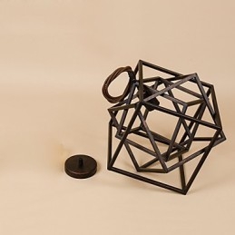 רטרו קלאסי מתכת אורות תקרה פשוט מנורות תליון בית קפה מנורת תליון