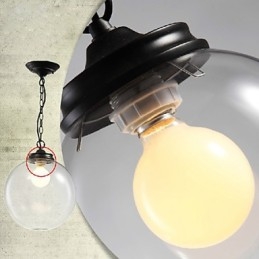 אורות תליון מסורתיים קלאסיים רטרו מתכת