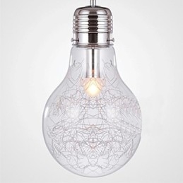 אורות תליון מסורתי קלאסי כפרי לודג' וינטג' רטרו זכוכית