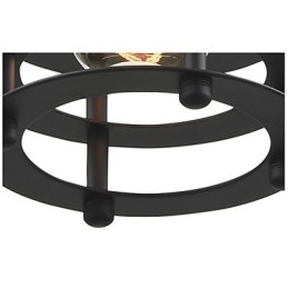 מנורת תקרה רטרו תעשייתי ברזל וינטג' נברשת חנות תליון אור