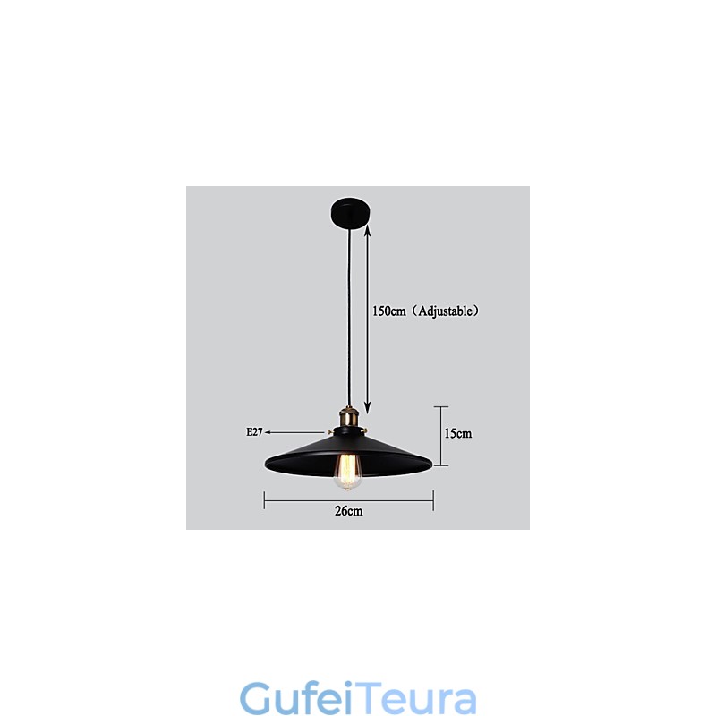 סגנון אירופאי רטרו קלאסי תליון אמנות Droplight