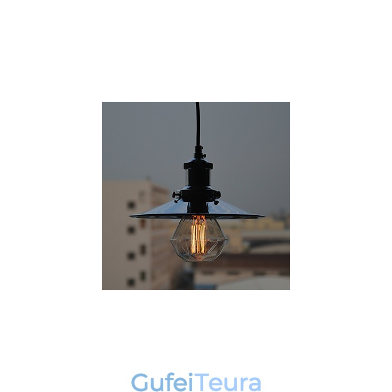 תאורת תליון מתכת כרום מדינה