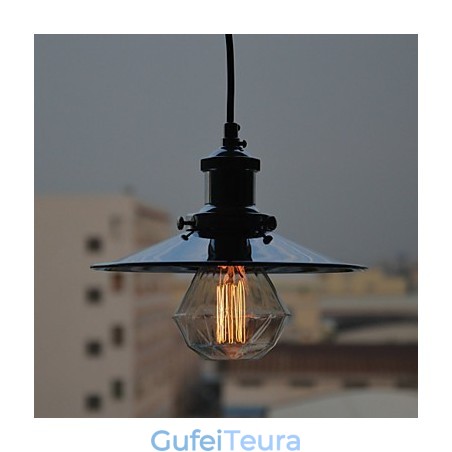 תאורת תליון מתכת כרום מדינה