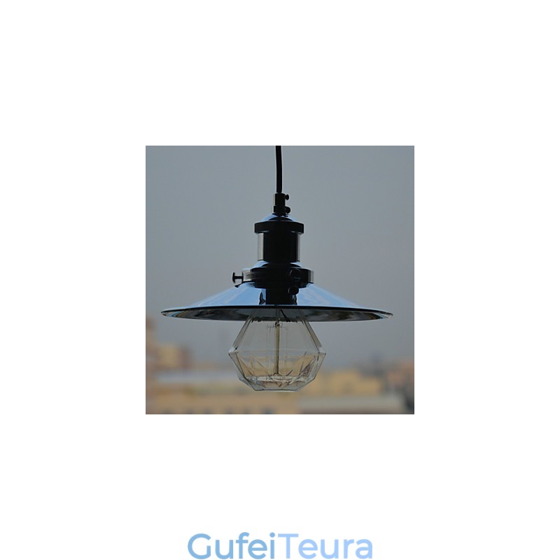 תאורת תליון מתכת כרום מדינה