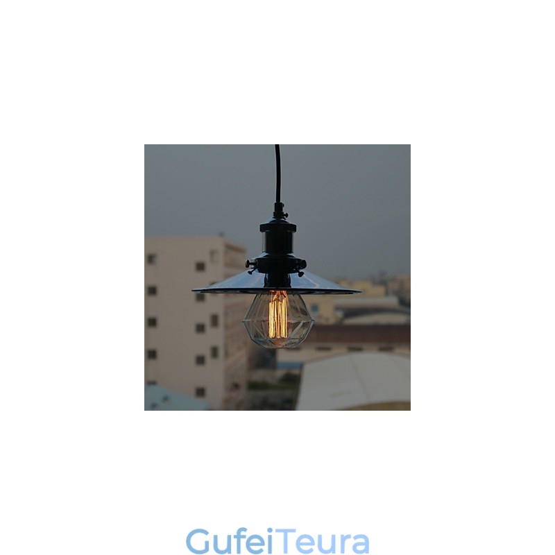 תאורת תליון מתכת כרום מדינה