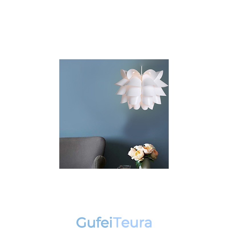 עכשווי וחוזה The Nordic Idea White Lotus Droplight Lamp