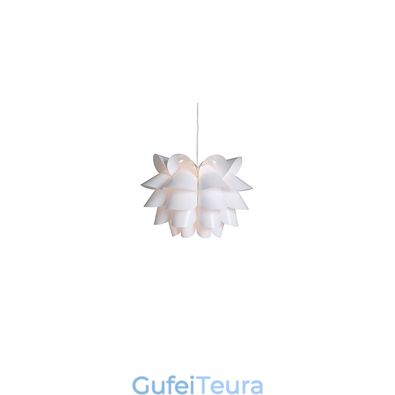 עכשווי וחוזה The Nordic Idea White Lotus Droplight Lamp