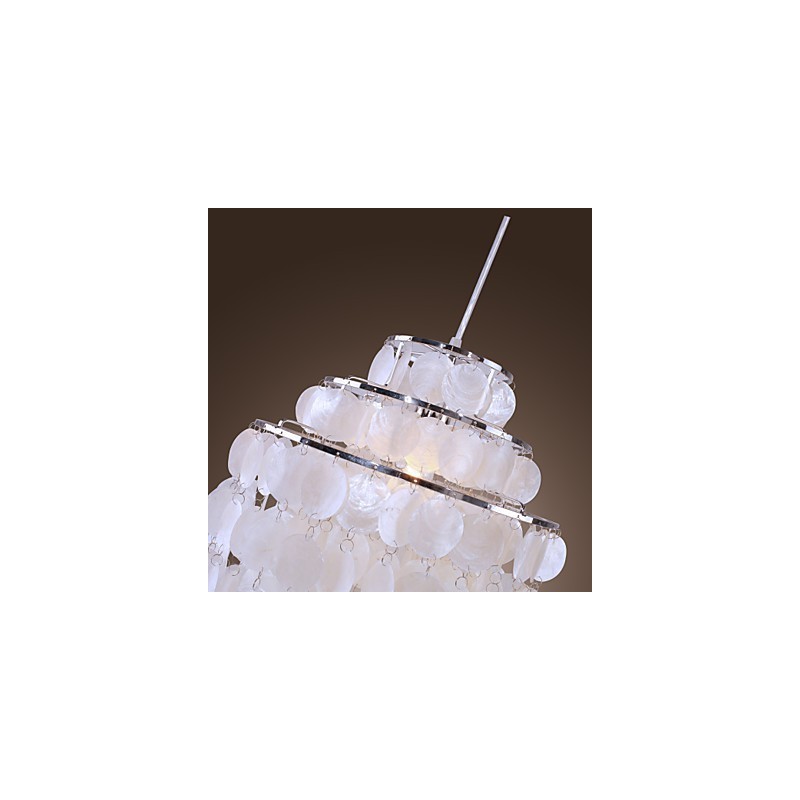 תאורת תליון כרום מודרנית בסגנון מיני עכשווי