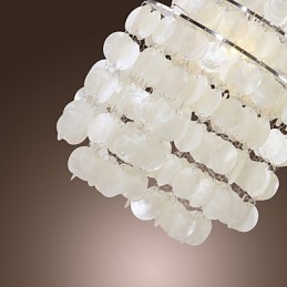 תאורת תליון כרום מודרנית בסגנון מיני עכשווי