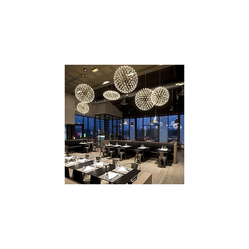 נברשת עכשווית Creative עגול מנורה Droplight Light