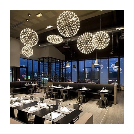 נברשת עכשווית Creative עגול מנורה Droplight Light נברשת עכשווית Creative עגול מנורה Droplight Light