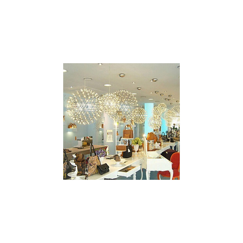 נברשת עכשווית Creative עגול מנורה Droplight Light