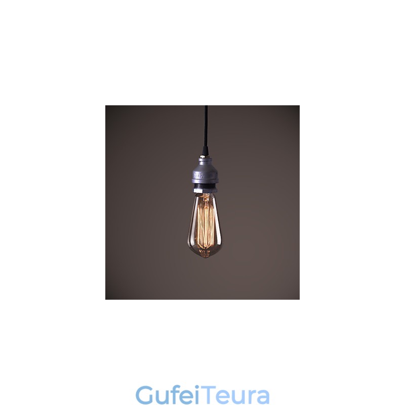 תליון Rustic Lodge Vintage רטרו אוכל חנות קניות מתכת