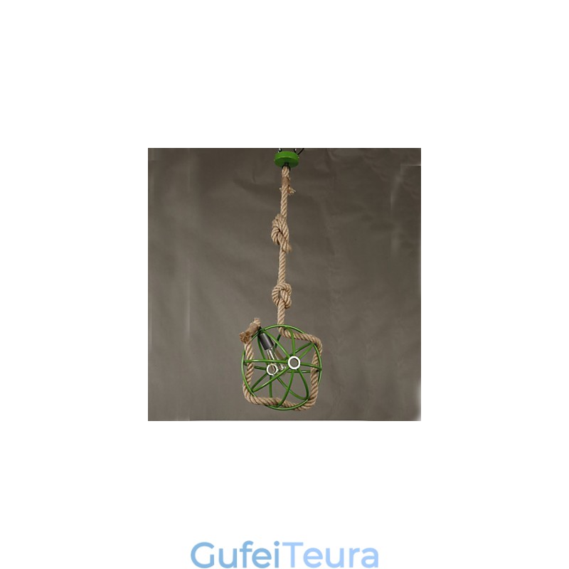 Retro Cafe Art Chandelier Chandelier Rope