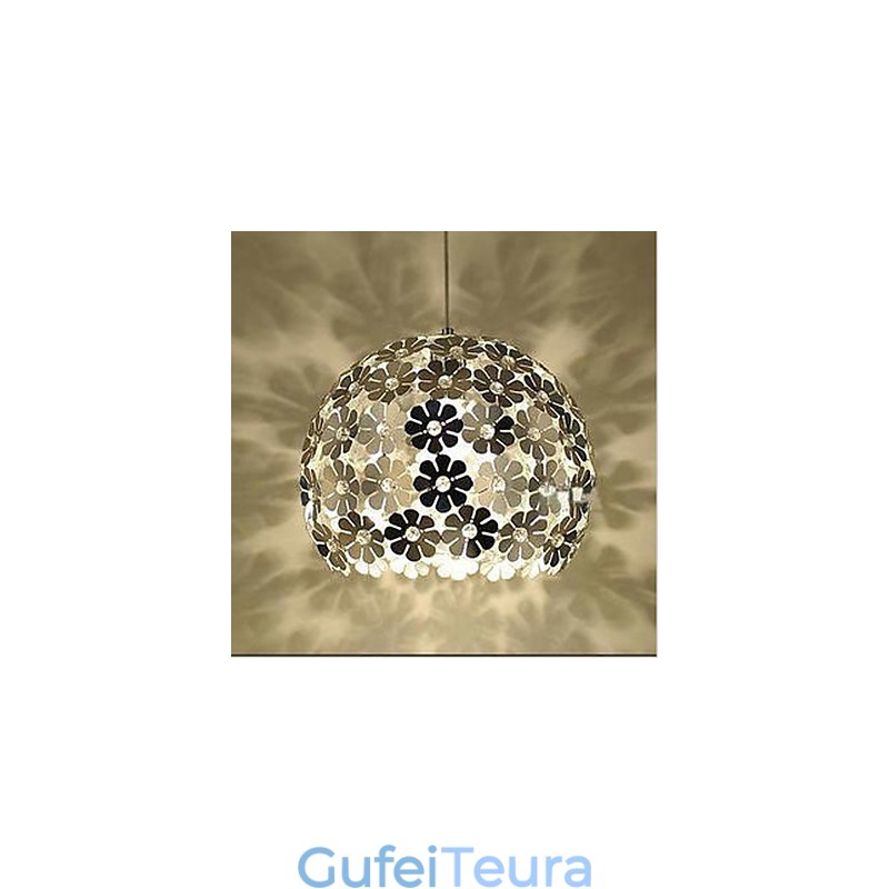 צבע מודרני כדור פרח שזיף ראש יחיד טיפת קריסטל