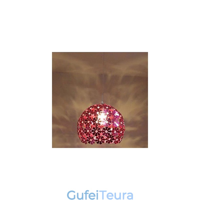 צבע מודרני כדור פרח שזיף ראש יחיד טיפת קריסטל