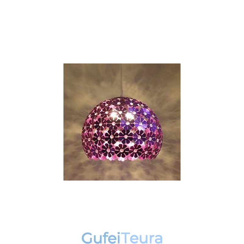 צבע מודרני כדור פרח שזיף ראש יחיד טיפת קריסטל