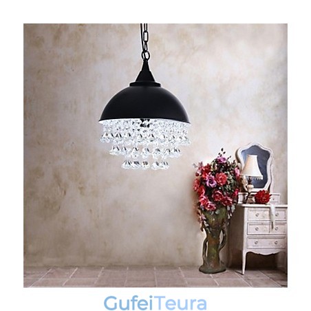 אמריקאי רטרו מינימליסטי נברשת ברזל בצורת תפוח יחיד