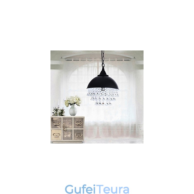 אמריקאי רטרו מינימליסטי נברשת ברזל בצורת תפוח יחיד