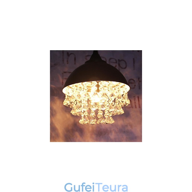 אמריקאי רטרו מינימליסטי נברשת ברזל בצורת תפוח יחיד