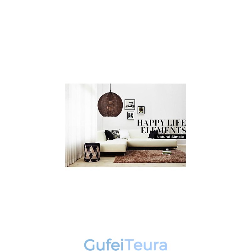 תאורת תליון מתכתית מודרנית עכשווית פנס מדינה גלובוס מתכת