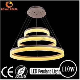 מכירה חמה צבע לבן אקריליק אור תלייה מודרני 130W