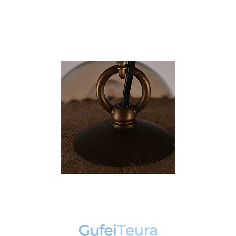 ציור כפרי נברשת מתכת תליון LightBedroom