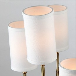 אורות תליון קריסטל מיני בסגנון מתכת קלאסית מסורתית