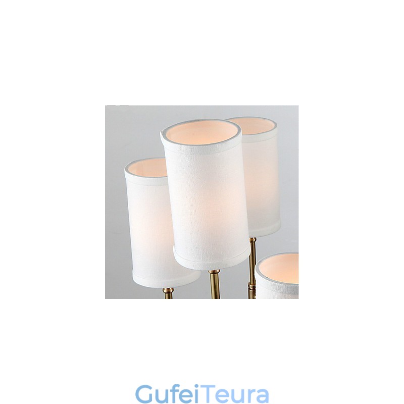 אורות תליון קריסטל מיני בסגנון מתכת קלאסית מסורתית