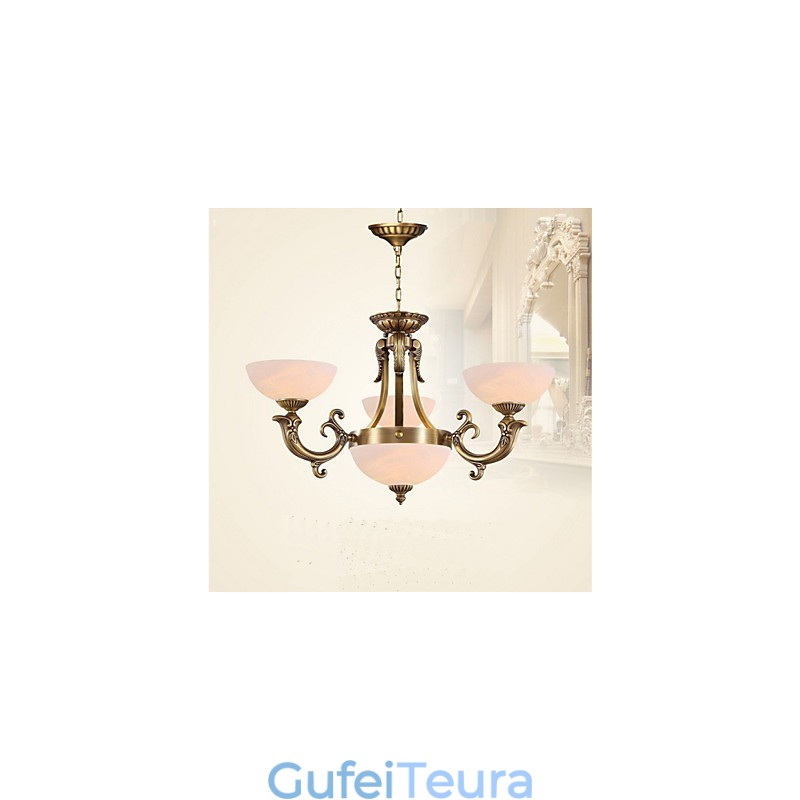 Jane Marble תאורה Art Copper Lamp