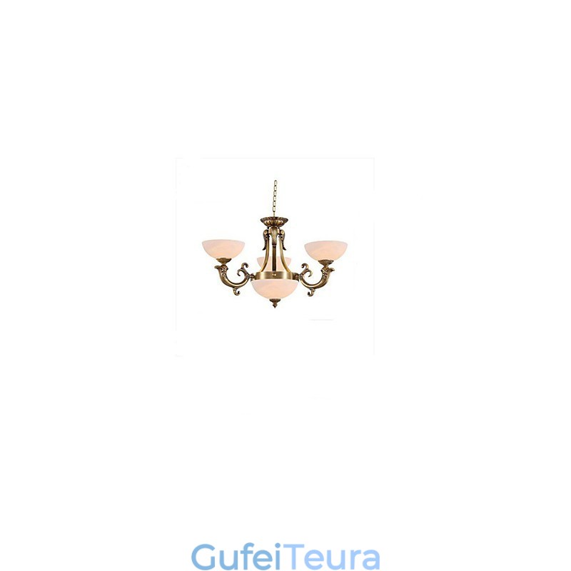 Jane Marble תאורה Art Copper Lamp
