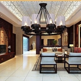 אורות תליון מיני סטייל כפרי לודג' וינטג' מתכת