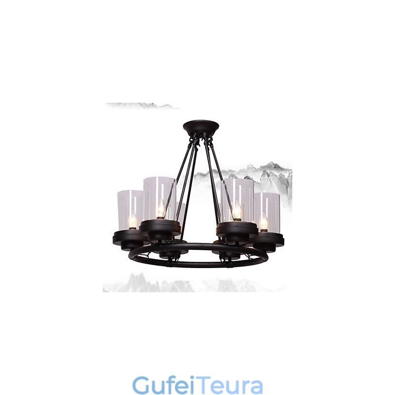 אורות תליון מיני סטייל כפרי לודג' וינטג' מתכת