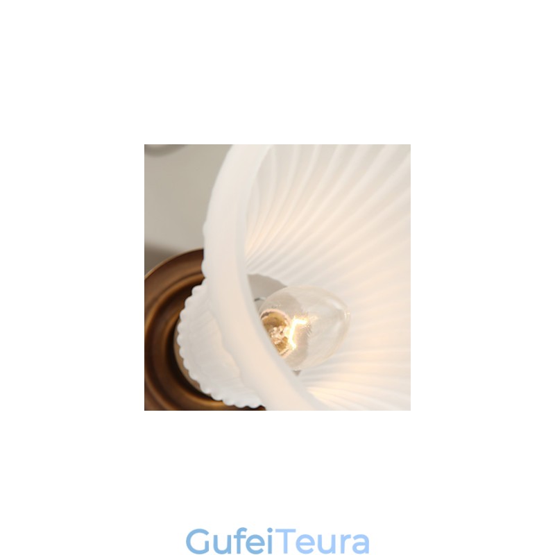 אורות תליון קריסטל מיני בסגנון מתכת קלאסית מסורתית