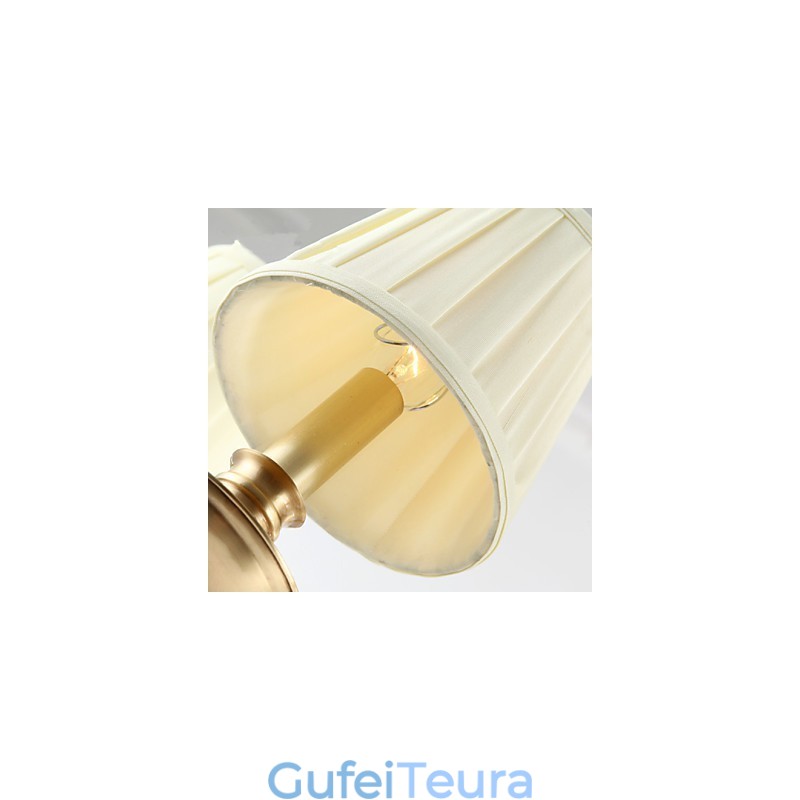 אורות תליון קריסטל מיני בסגנון מתכת קלאסית מסורתית