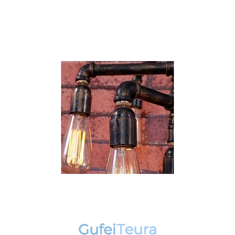 ציור וינטג' מתכת פלאש Mount