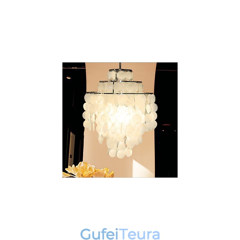 LAMP Minimalist Shell Chandelier Den Chandelier