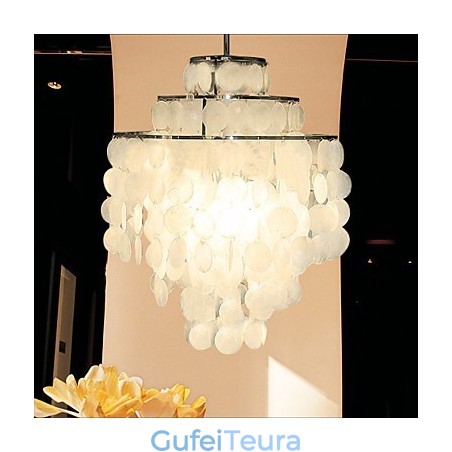 LAMP Minimalist Shell Chandelier Den Chandelier