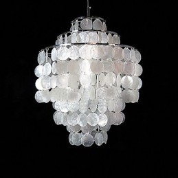 LAMP Minimalist Shell Chandelier Den Chandelier