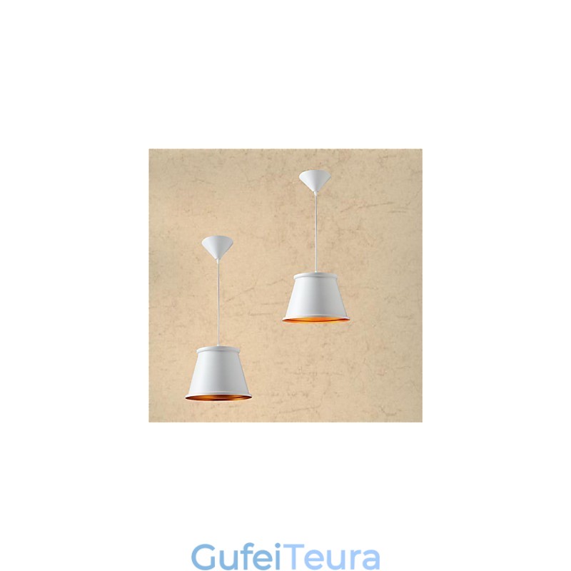 קלאסי כפרי לודג' וינטג' מיני סגנון ציור מתכת אור תליון