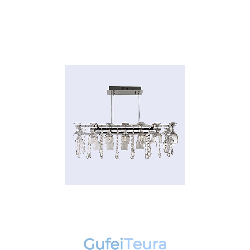 מודרני עכשווי מסורתי קלאסי קריסטל כרום מתכת אור תליון