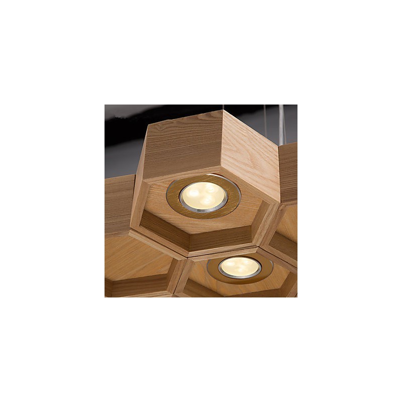 אורות תליון קאנטרי עץ במבוק