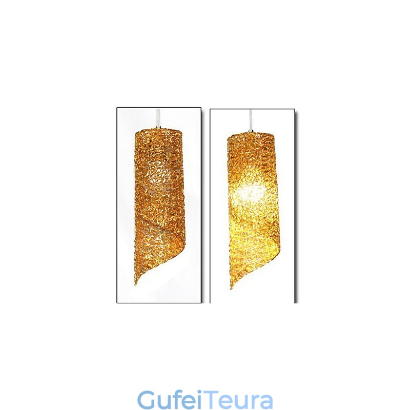 ראש גלילי עגול ארוך צילינדר אלומיניום מנורות Creative