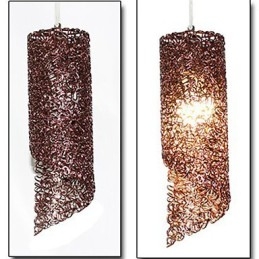 ראש גלילי עגול ארוך צילינדר אלומיניום מנורות Creative