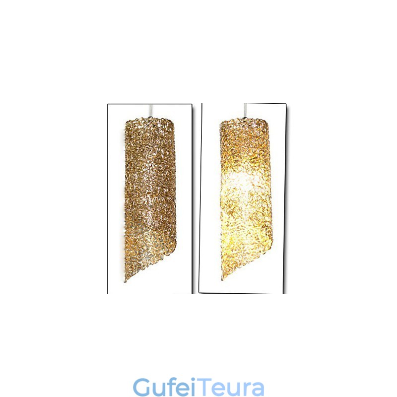 ראש גלילי עגול ארוך צילינדר אלומיניום מנורות Creative