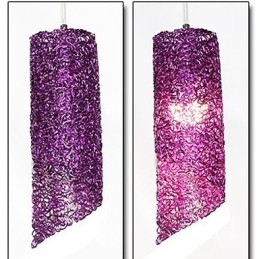 ראש גלילי עגול ארוך צילינדר אלומיניום מנורות Creative