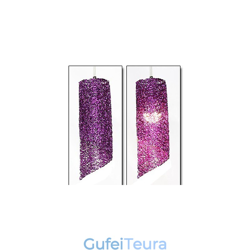 ראש גלילי עגול ארוך צילינדר אלומיניום מנורות Creative